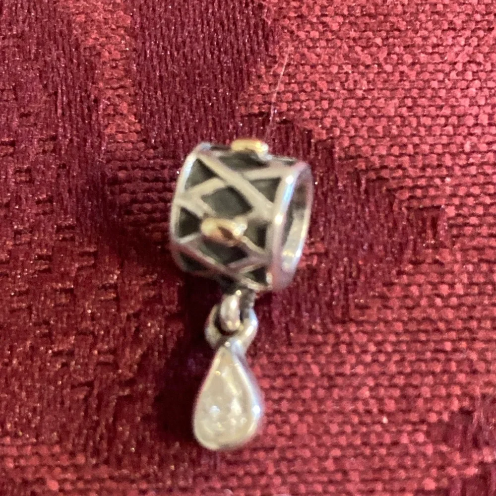 PANDORA ONE WORLD HEALTH DANGLE PENDANT CHARM - Picture 5 of 12